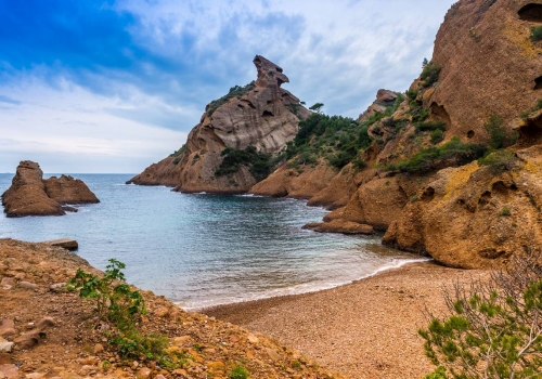 Calanques,De,Figuerolles,In,La,Ciotat,,In,The,Bouches,Du